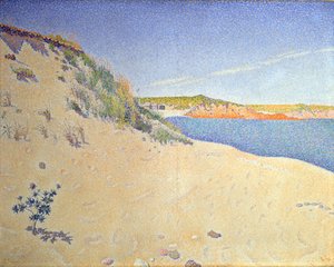 Der Strand von Saint-Briac. Op. 212 Sandiger Strand, 1890