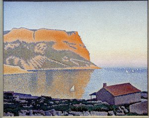 Blick auf die Bucht von Cassis, Cap Canaille