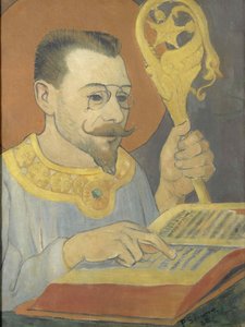 Porträt von Paul Ranson im Nabi-Kostüm, 1890