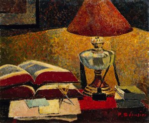 Unter der Lampe