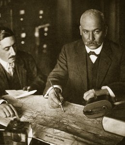 Dr. Vasquez Gomez im Imperial Hotel in New York, 1911
