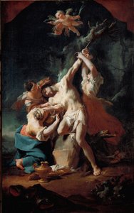 Das Martyrium des Heiligen Sebastian von Paul Troger