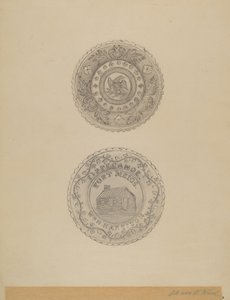 Tassenuntersetzer von Paul Ward