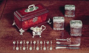 Teegeschirr, ca. 1735 von Paul de Lamerie