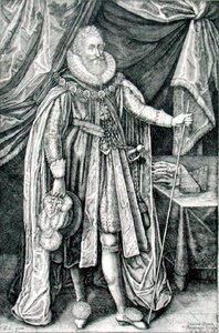Ludovick Stuart, Herzog von Richmond und Lennox (1574-1624), graviert von Joannes Barra (1581-1634) von William Walcutt