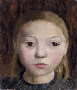 Kopf eines Mädchens von Paula Modersohn-Becker