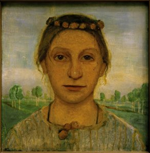 Bildnis der Schwester Herma von Paula Modersohn Becker