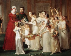 Die Ankunft von Marie-Louise und Napoleon I. Bonaparte in Compiègne am 28.03.1810