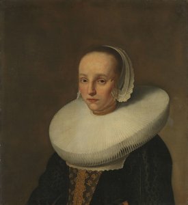 Porträt von Anna van der Does (1609-1650) von Paulus Hennekyn