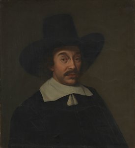 Porträt eines Mannes, möglicherweise Jan de Hooghe (1608-1682)