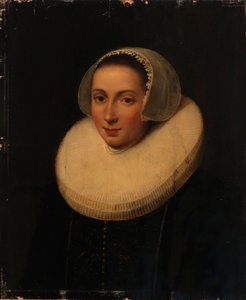Porträt einer Dame von Paulus Moreelse