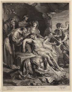 Beweinung Christi von Paulus Pontius