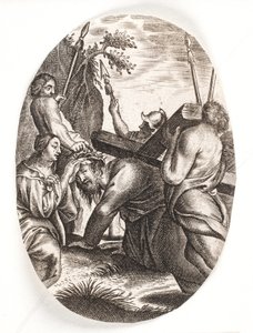 Christus trägt das Kreuz