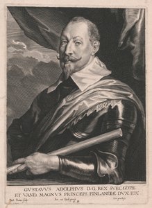 Gustavus Adolphus D.G.Rex Svec.Goth; et Vand, Magnus Princeps Finlandiæ Dux, Etc. von Paulus Pontius