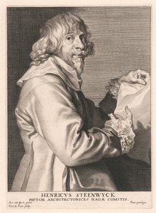 Henricus Steenwyck, Maler der Architektur in Den Haag von Paulus Pontius