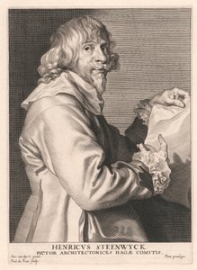 Henricus Steenwyck, Maler der Architektur in Den Haag von Paulus Pontius