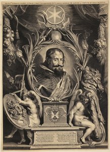 Porträt von Gaspar de Guzmán, Graf von Olivares von Paulus Pontius