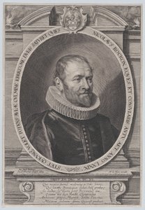 Porträt von Nicholaes Rockox, 1639 von Paulus Pontius