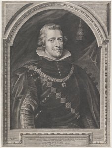 Porträt von Philipp IV., 1630 von Paulus Pontius