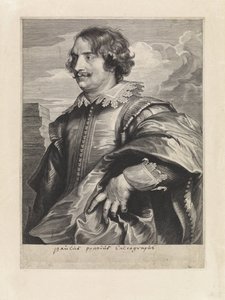 Porträt des Graveurs Paulus Pontius von Paulus Pontius