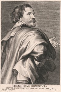 Theodorus Rombouts, Pictor Humanarum Figurarum Antwerpen von Paulus Pontius