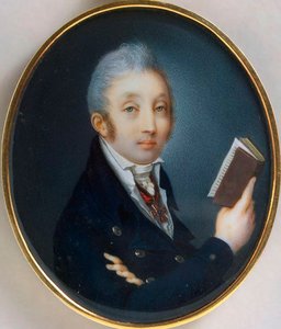 Porträt des Staatssekretärs und Reformers Graf Michail Speransky, 1772-1839, 1806 von Pavel Alexeevich Ivanov