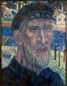 Mitglied eines Kolchos von Pawel Nikolajewitsch Filonow