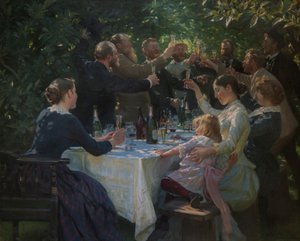 Hip, Hip, Hurra! von Peder Severin Krøyer