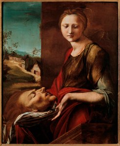 Salome mit dem Kopf von Johannes dem Täufer von Pedro Berruguete