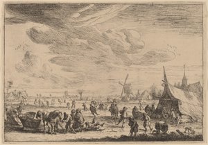 Die Schlittschuhläufer von Peeter Bout