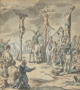 Die Kreuzigung Christi, spätes 18. Jahrhundert