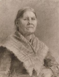 Alte Frau von Pekka Halonen
