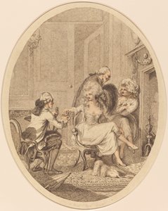 Das französische Kaminfeuer