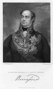 William Beresford, 1. Viscount Beresford, britischer Soldat und Politiker, 1830 von Peltro William Tomkins