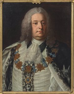 Porträt von Graf Herman Cedercreutz (1684-1754)