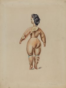 Primitive Puppe von Percival Jenner
