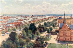 Die Gartenstraßen von Adelaide