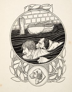 Eine großzügige Rache, aus Hundert Anekdoten über Tiere, veröffentlicht 1924 von Percy J. Billingshurst