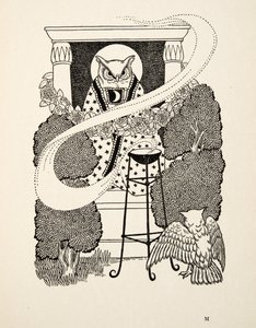 Flucht von Dschingis Khan, aus Hundert Anekdoten über Tiere, veröffentlicht 1924 von Percy J. Billingshurst