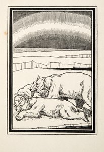 Mütterliche Zuneigung, aus Hundert Anekdoten über Tiere, veröffentlicht 1924 von Percy J. Billingshurst