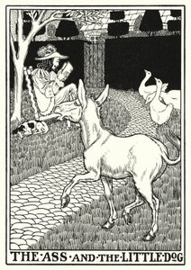 Fabeln von La Fontaine: Der Esel und der kleine Hund