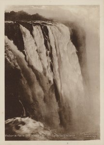 Victoriafälle, Der Hauptfall von Cataract Island von Percy M. Clark