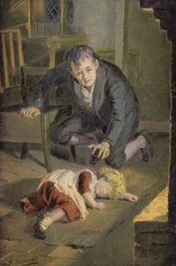 Illustration für Silas Marner von George Eliot von Percy Tarrant