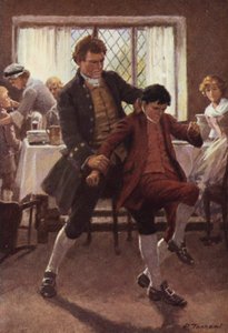 Illustration für Wuthering Heights von Emily Bronte von Percy Tarrant