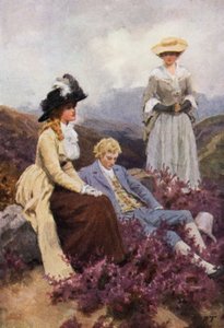Illustration für Wuthering Heights von Emily Bronte
