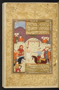 Ein Prinz überwacht die Hinrichtung von Amir Sayid