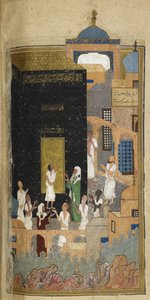 Add. 25900 f.114v, Majnun an der Ka