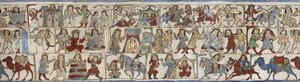 Becher mit Darstellung des "Shahnama", Kashan, Iran, Saljuq-Periode, spätes 12. Jahrhundert von Persian School