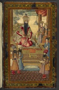 Porträt von Fath-Ali Shah Qajar, 