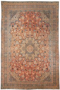 Großer Tabriz-Teppich, im Ardebil-Design, Nordwestpersien, ca. 1880 von Persian School